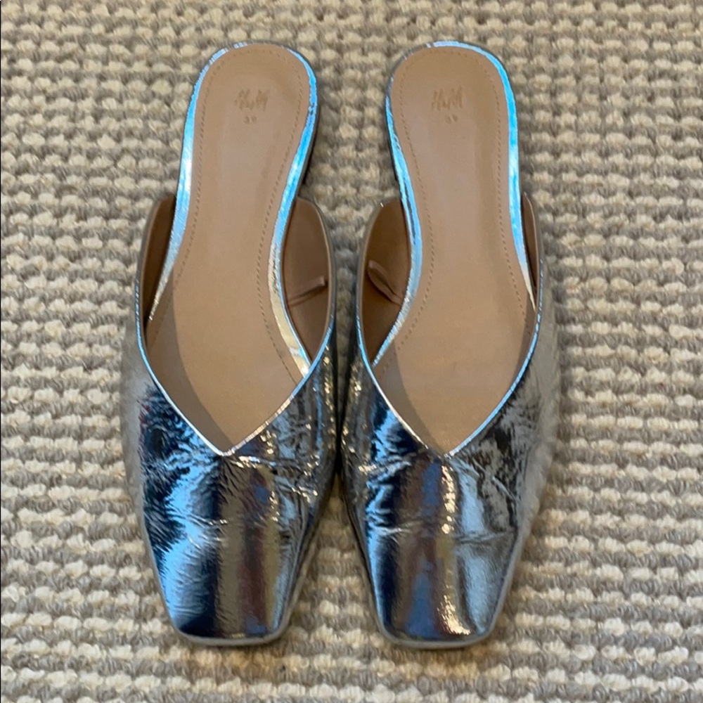 HM Silver Mules